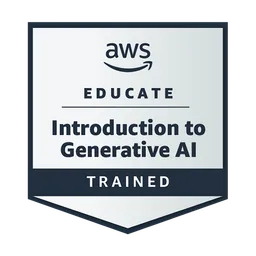 AWS Educate Introduction to Generative AI Badge