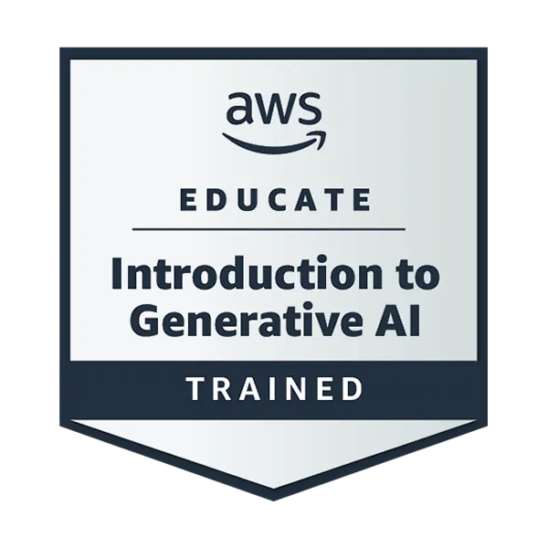 AWS Educate Introduction to Generative AI Badge