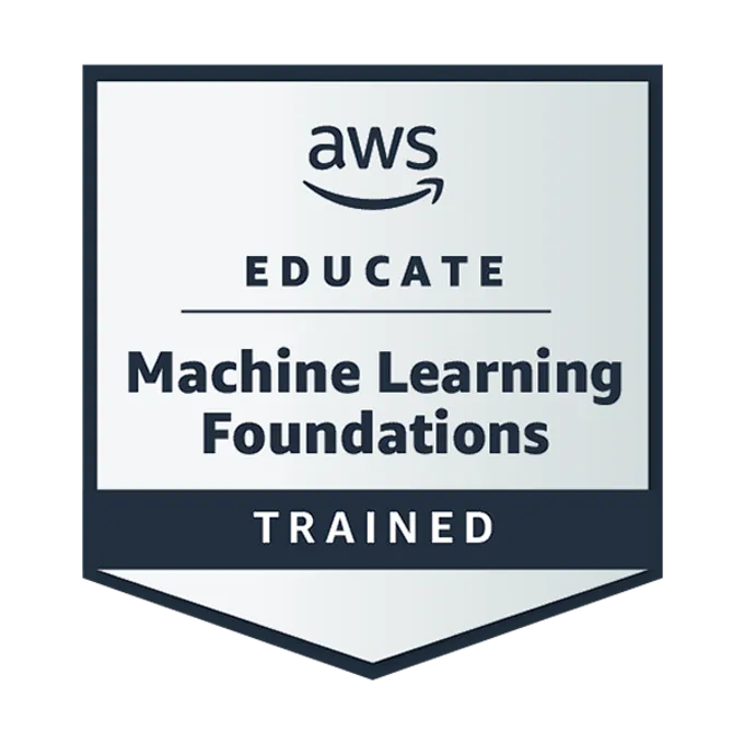 AWS Educate Machine Learning Foundations Badge