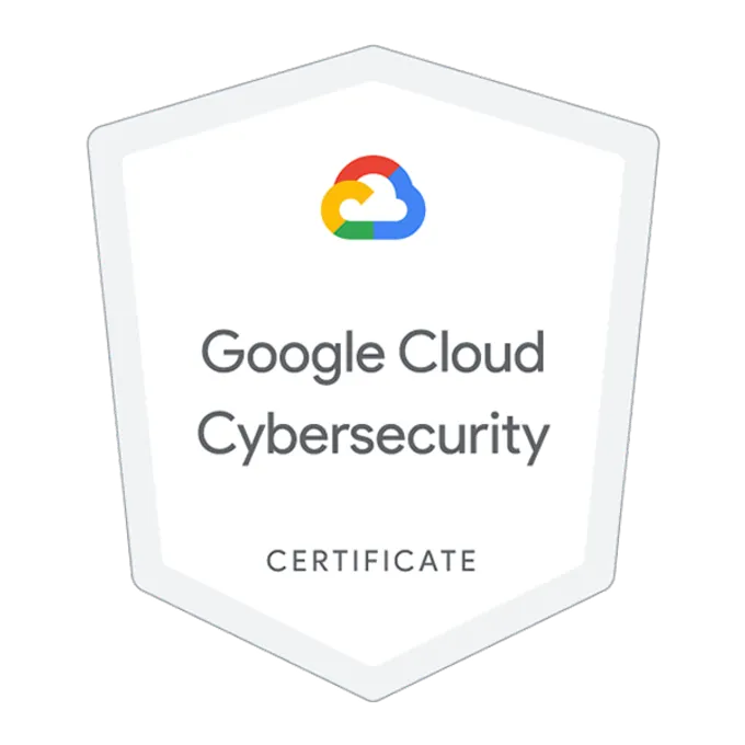 Google Cloud Cybersecurity Badge